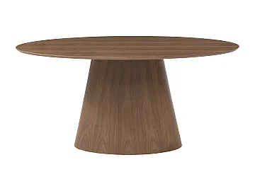 Table ovale en bois 