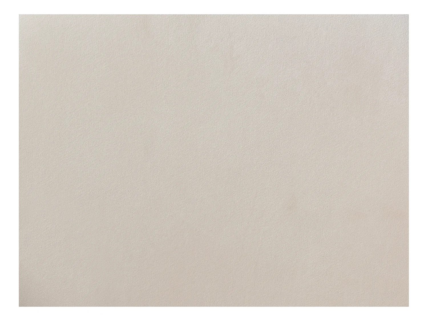 Sæt med 2 stole med armlæn i fløjl og sort metal - Beige - ALSEY fra Maison Céphy