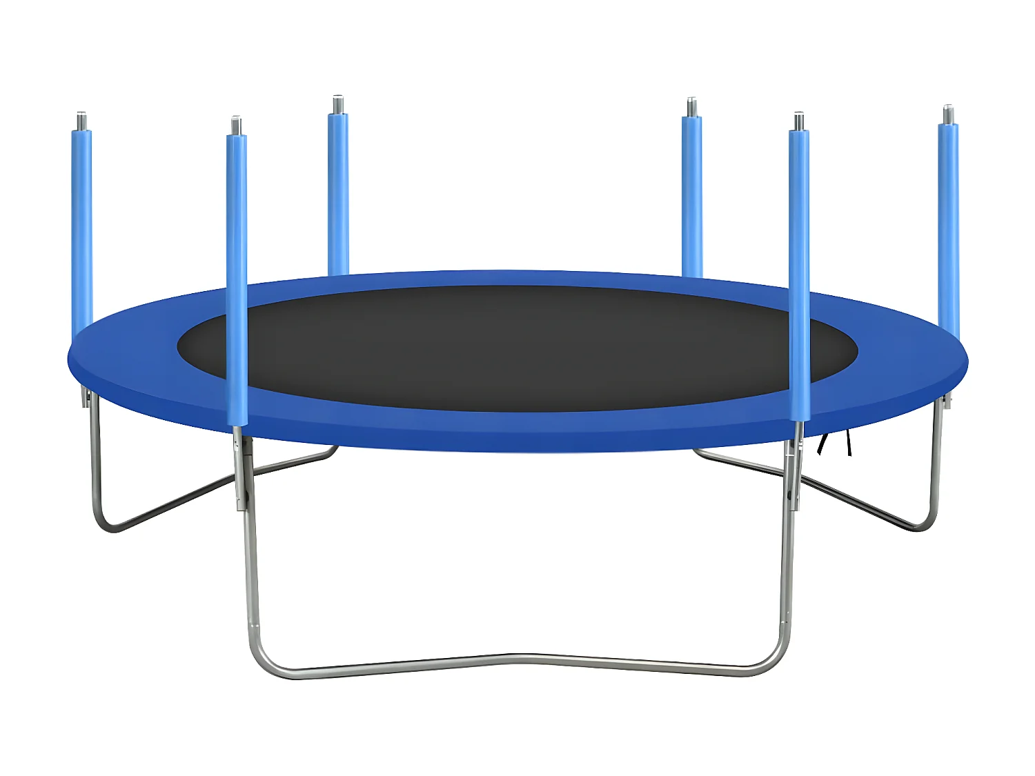Trampolin für Kinder, Set für den Innen- und Außenbereich, blau