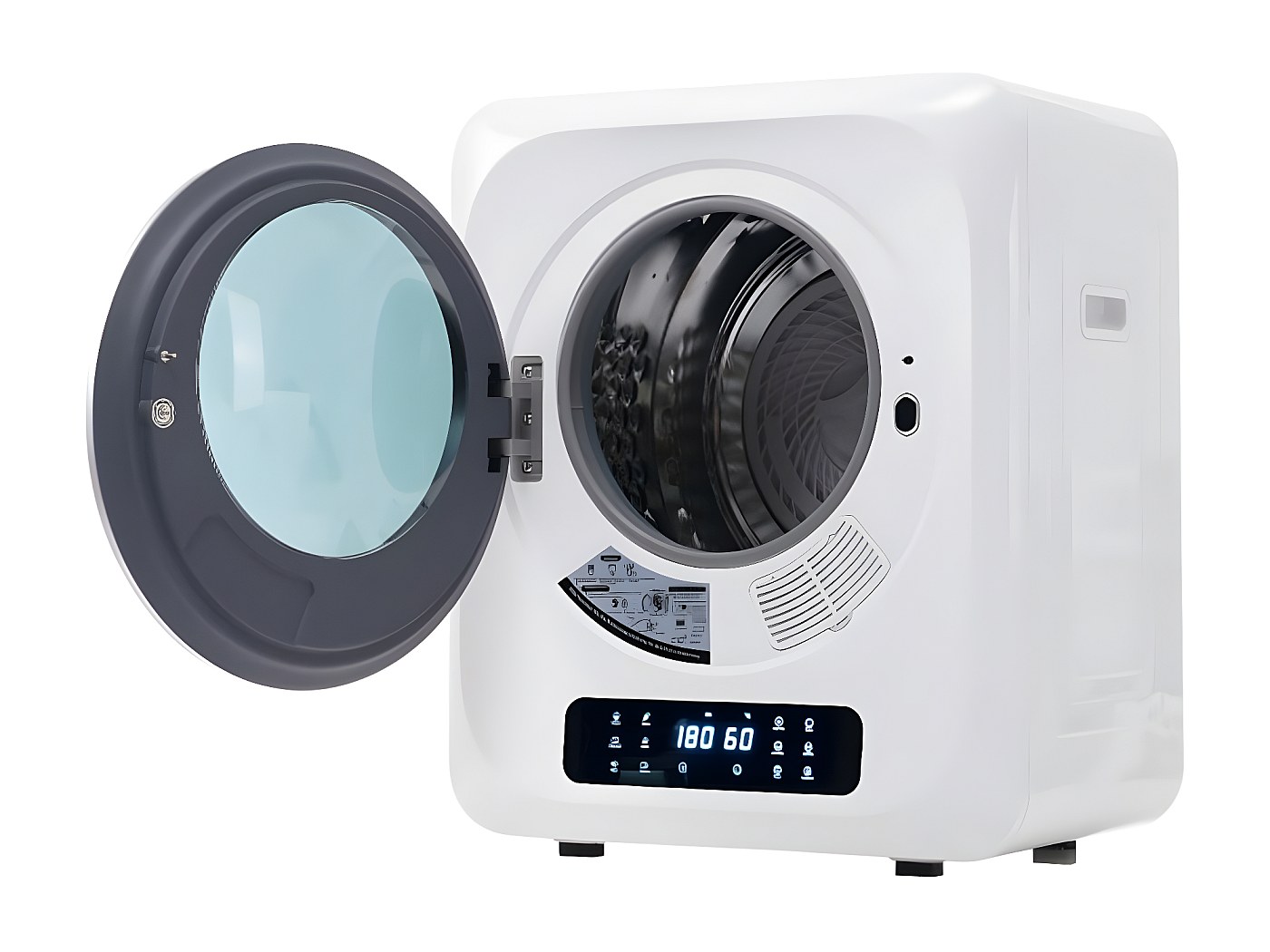 Auertech Lavatrice Portatile Compatta 9 Libbre - Doppia Vasca, Centrifuga 5 Libbre, Semiautomatica, Per Appartamenti E Camper