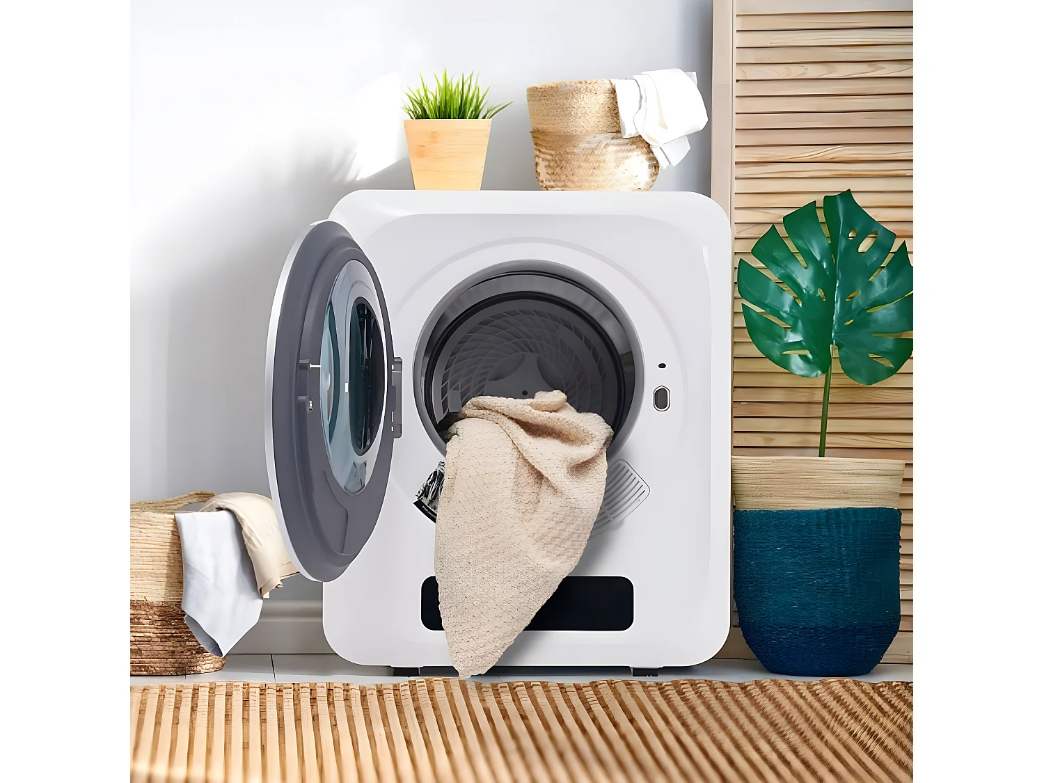 Secadora de roupas compacta - 2,5 kg (até 4 kg)