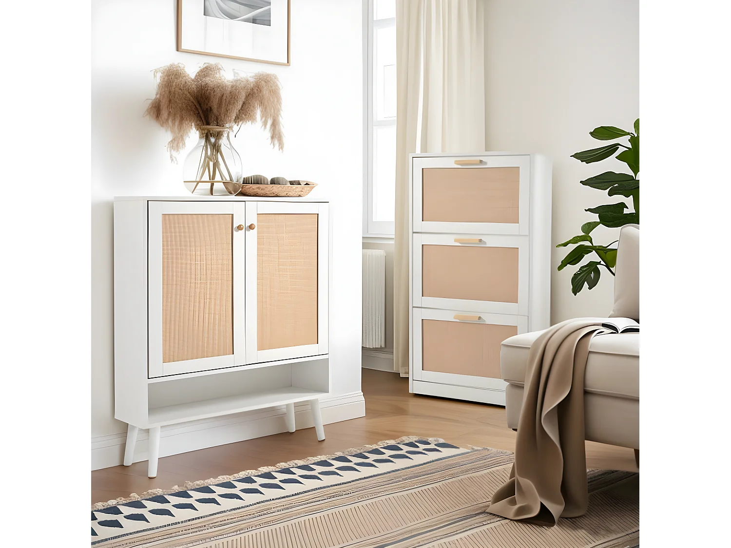Set de meubles de salon de haute qualité, ensemble de vestiaire moderne