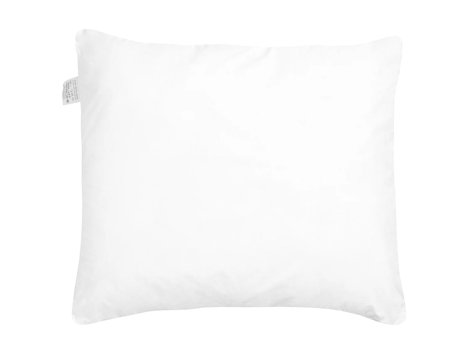 Kissen 2er Set ERRIGAL Hoch Mikrofaser 80 x 80 cm Weiss