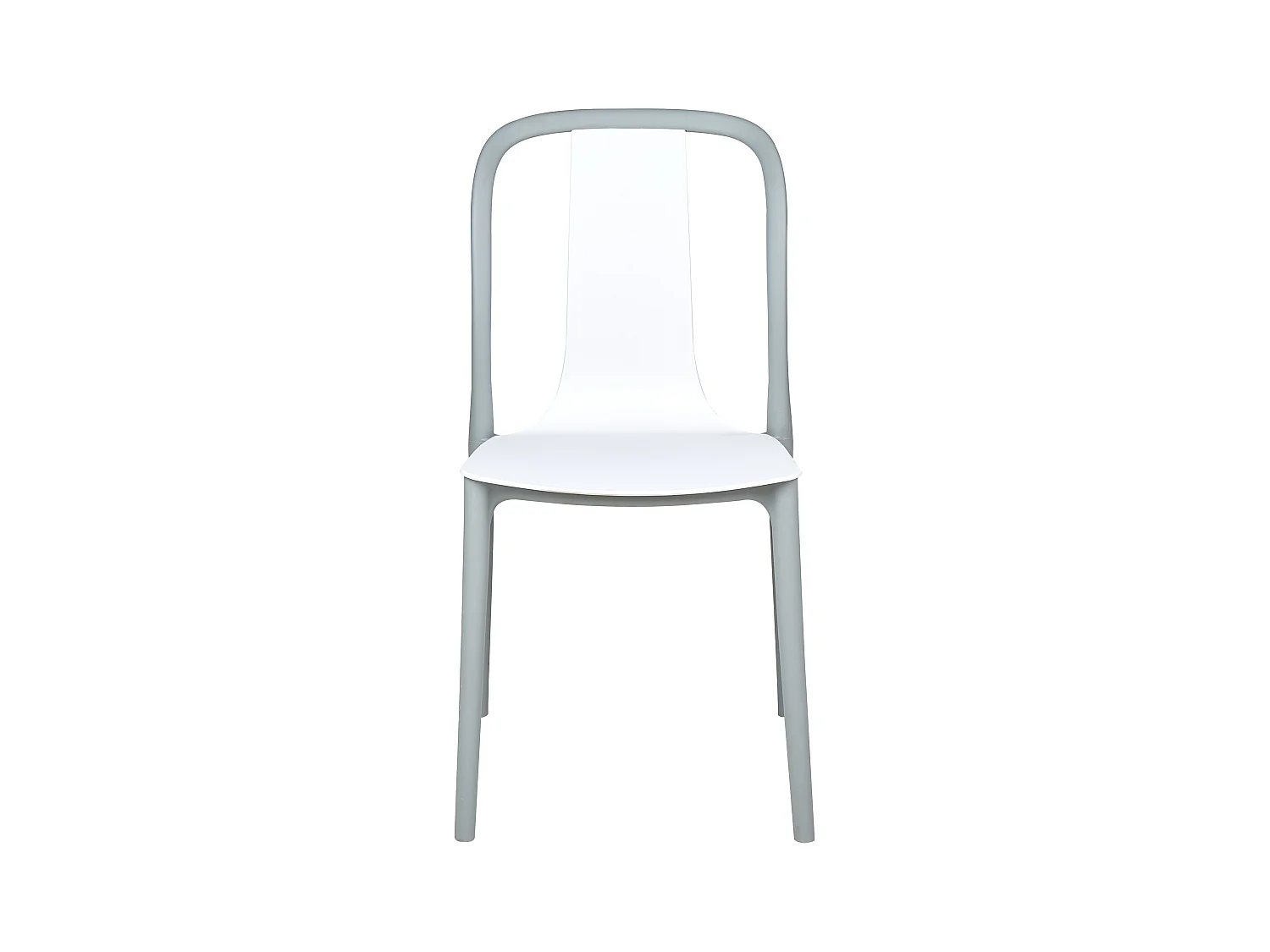 Set van 8 tuinstoelen SPEZIA Wit