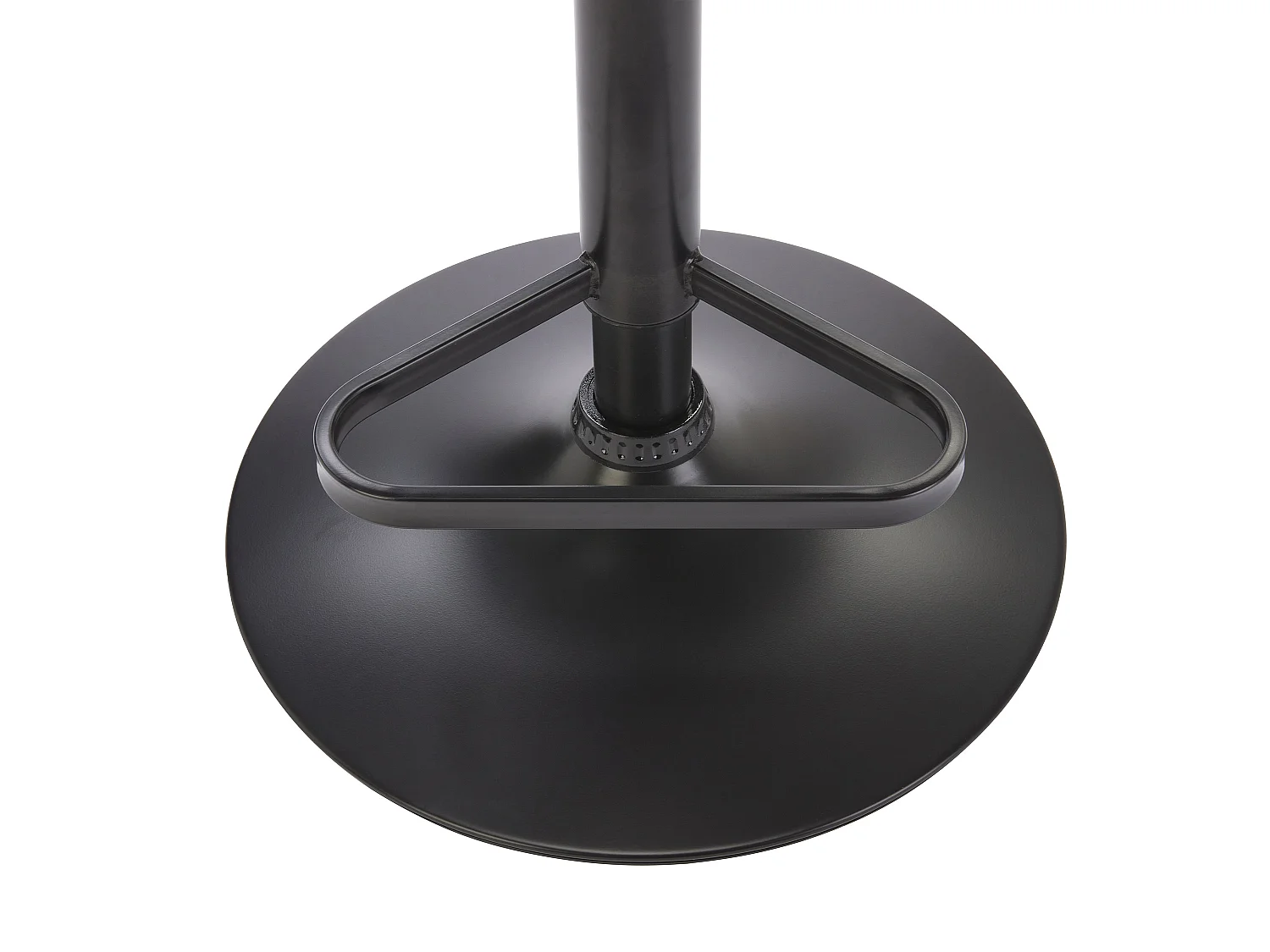 Set med 2 justerbara barstolar beige sammet och svart metall PEGA från Pascal MORABITO