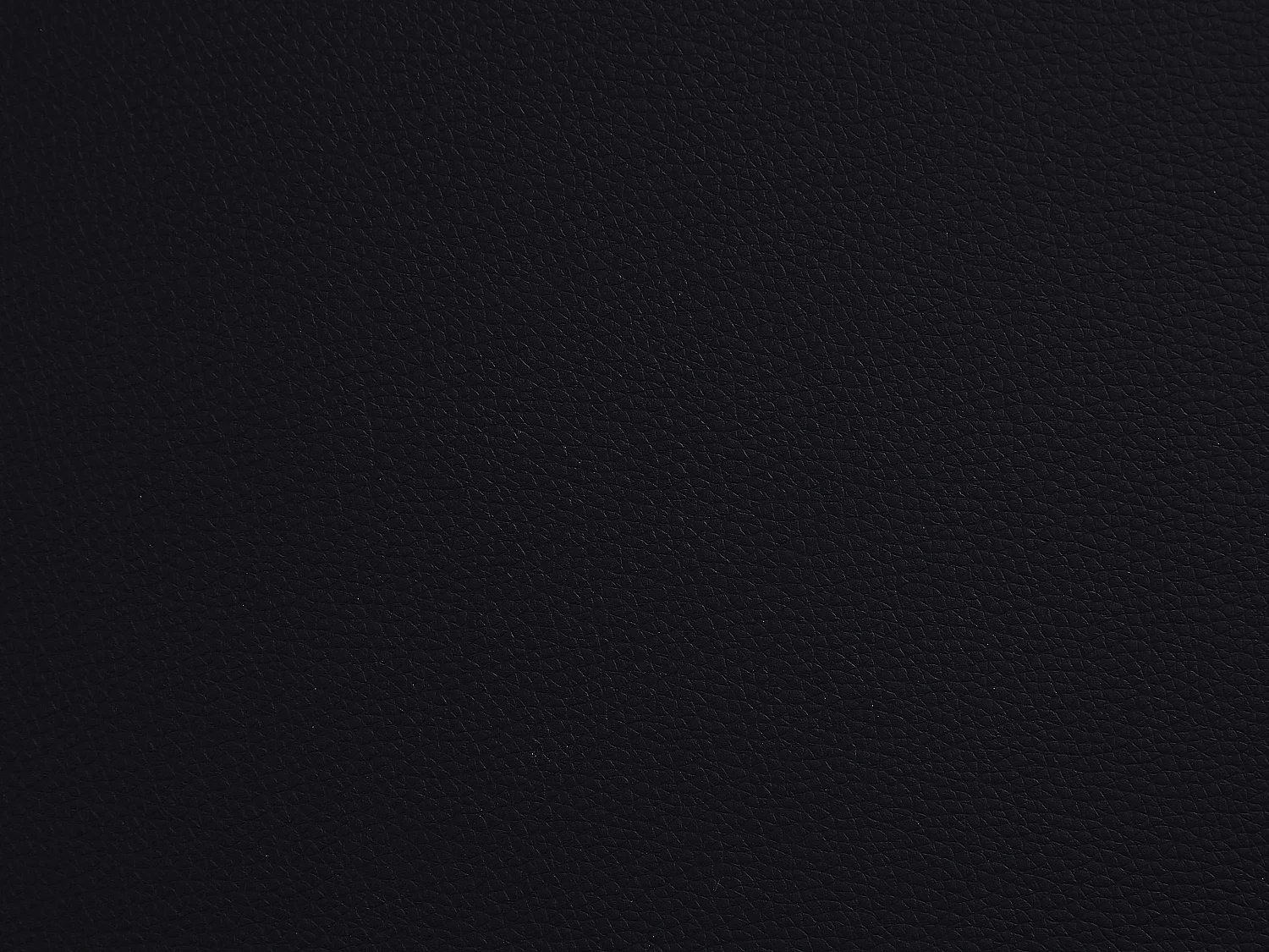 Canapés 3 places et 2 places en simili noir CHESTERFIELD