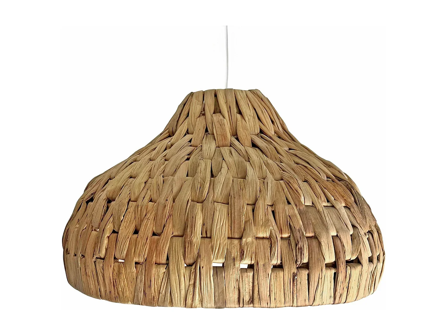 Lámpara de techo de fibras naturales D. 40 cm