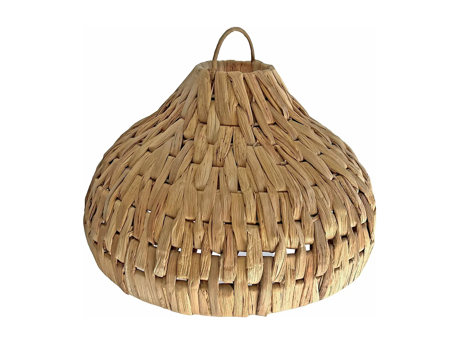 Lámpara de techo de fibras naturales D. 40 cm