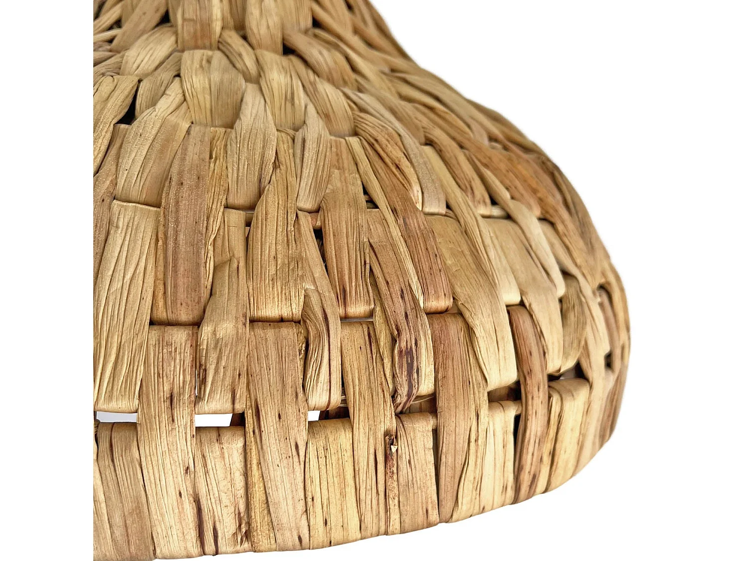 Lámpara de techo de fibras naturales D. 40 cm