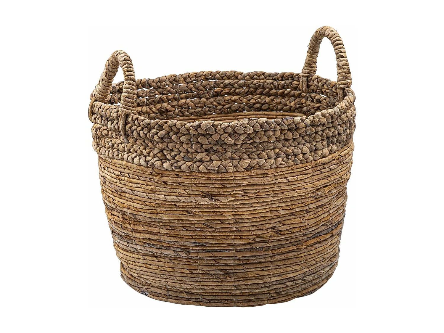 Cesto em fibra natural D. 50 cm