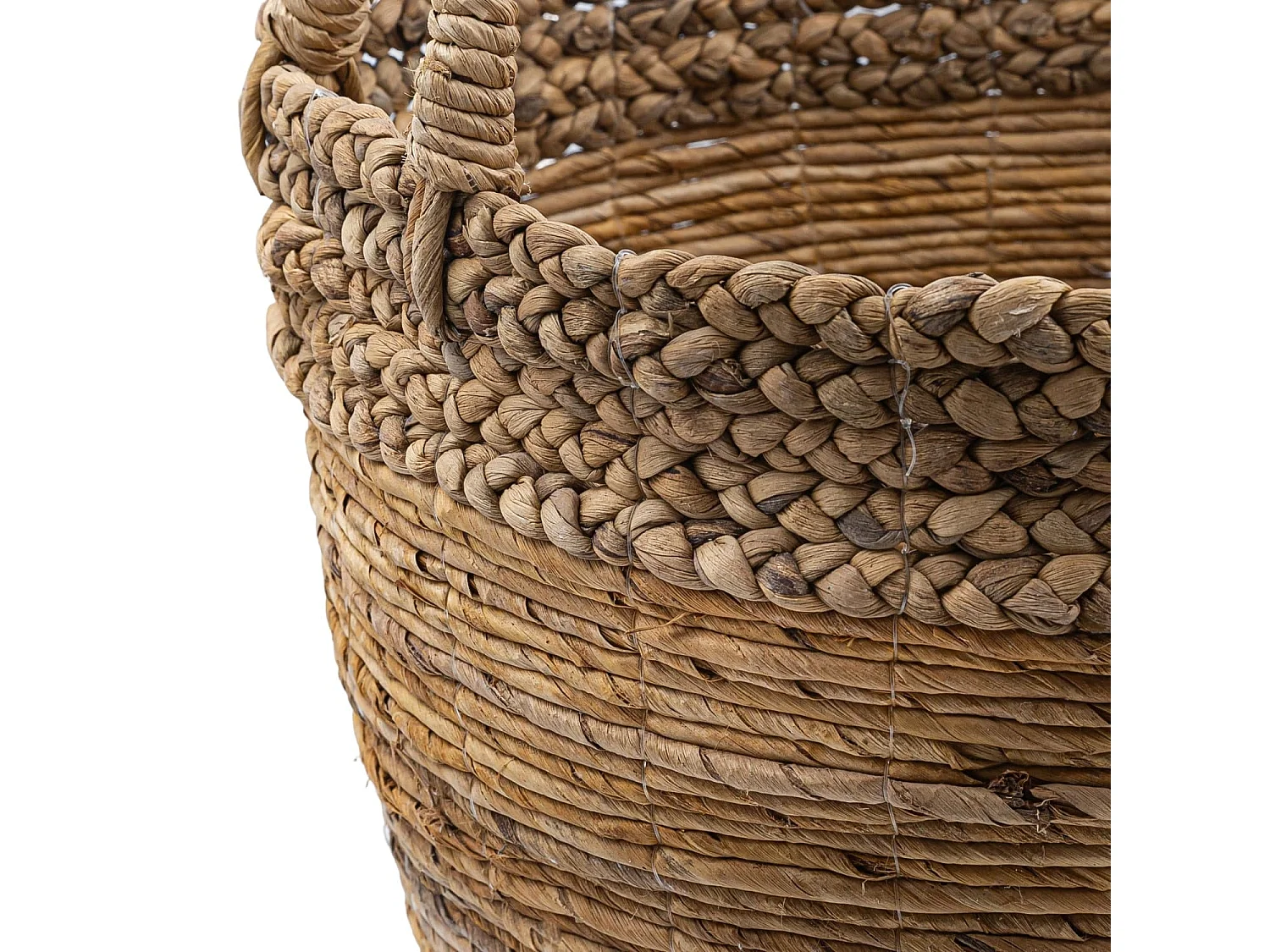 Cesto em fibra natural D. 50 cm