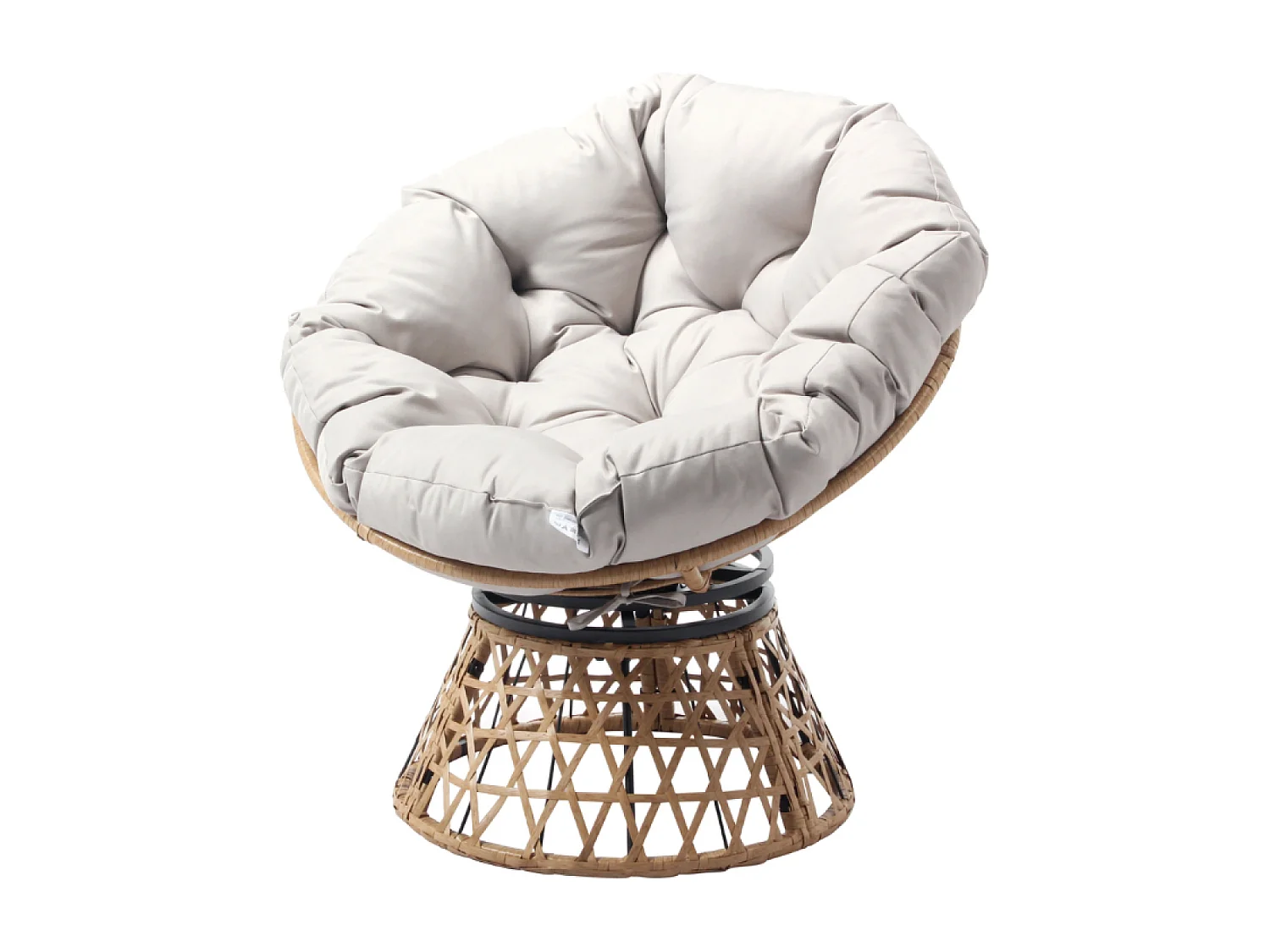 Salon de jardin 2 fauteuils et 1 table PAPASAN