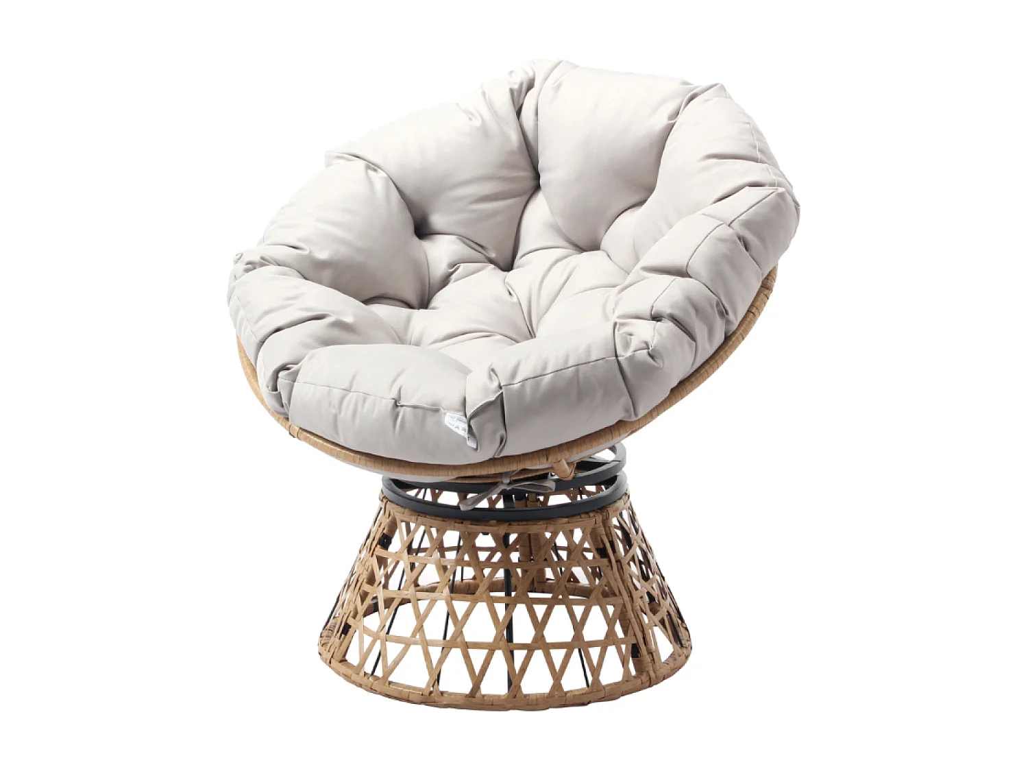 Salon de jardin 2 fauteuils et 1 table PAPASAN