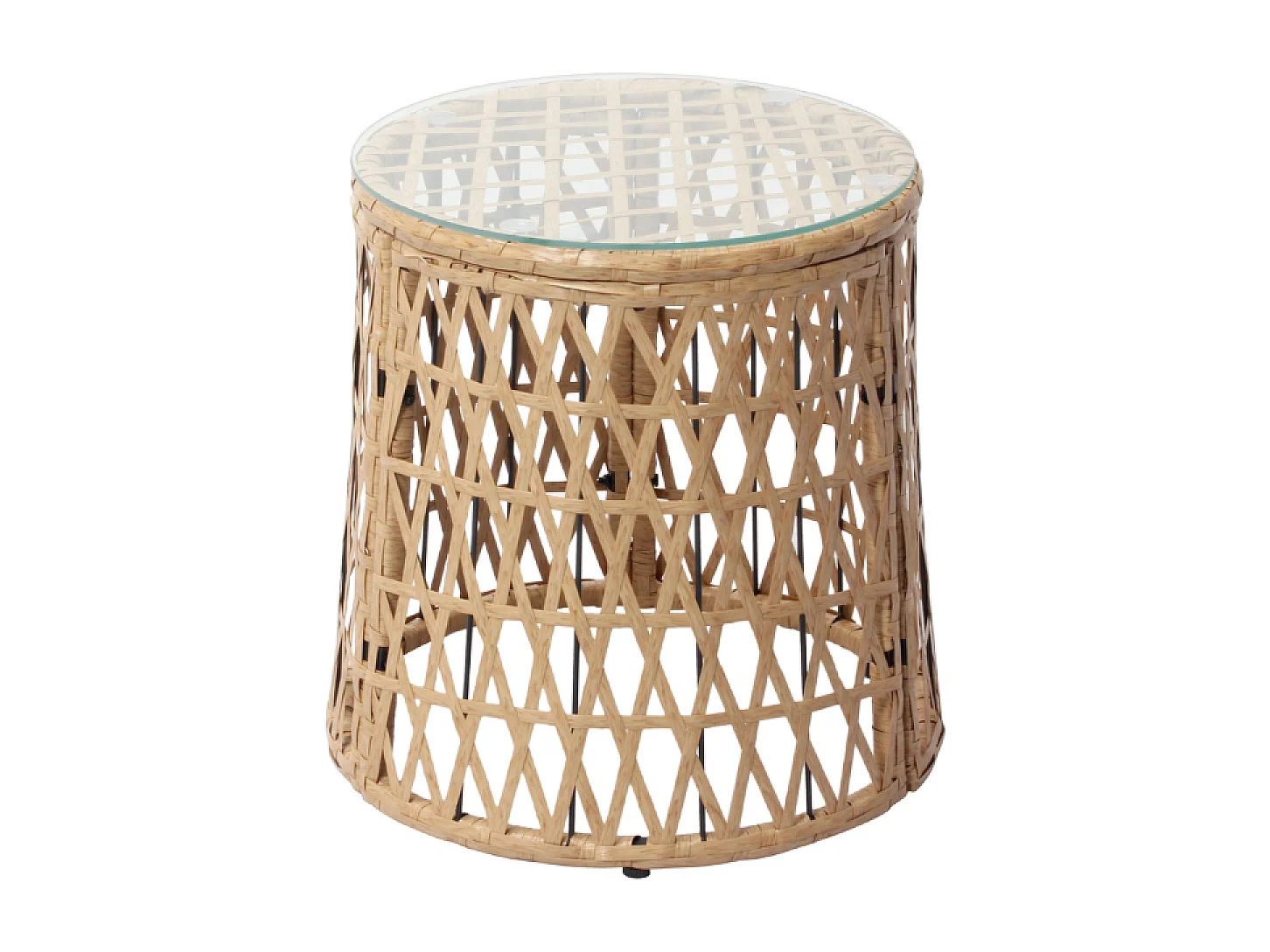 Salon de jardin 2 fauteuils et 1 table PAPASAN