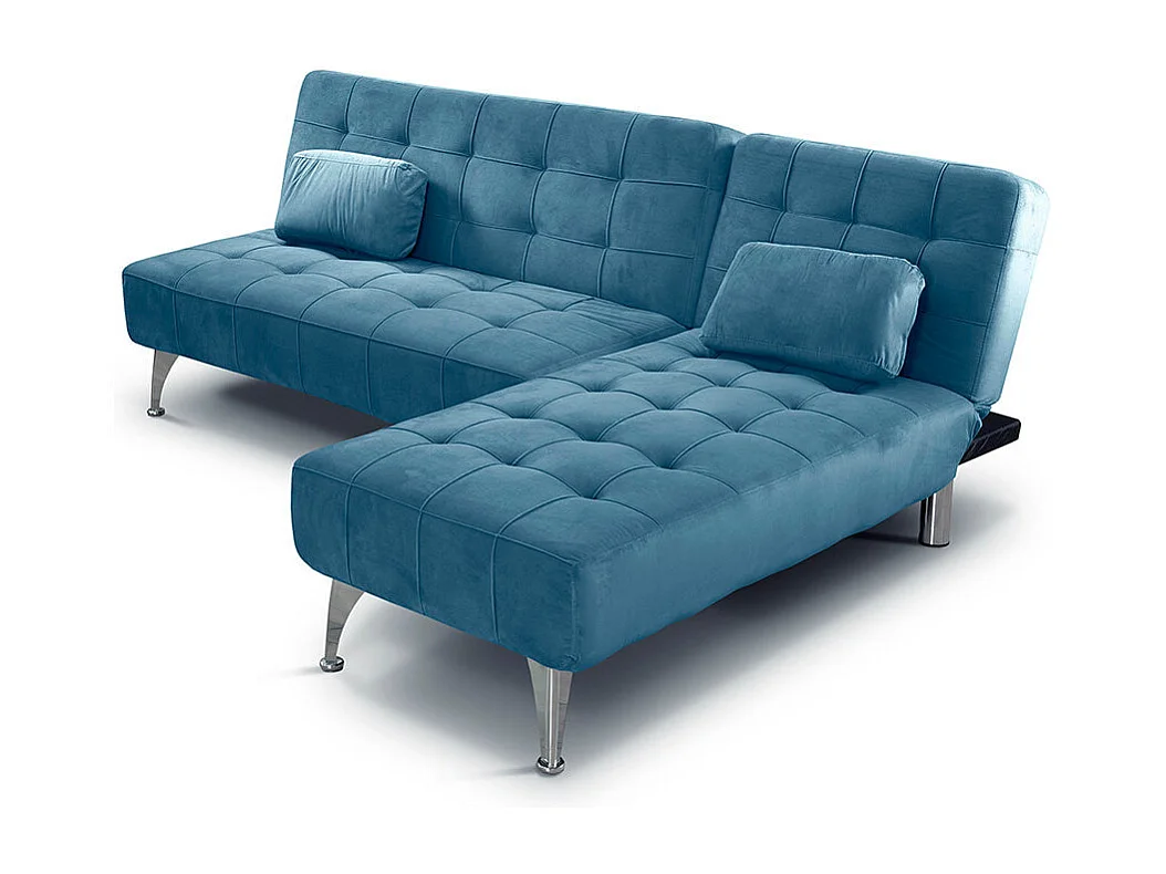 Sofá-Cama Chaise Longue Keren XS 198cm Azul