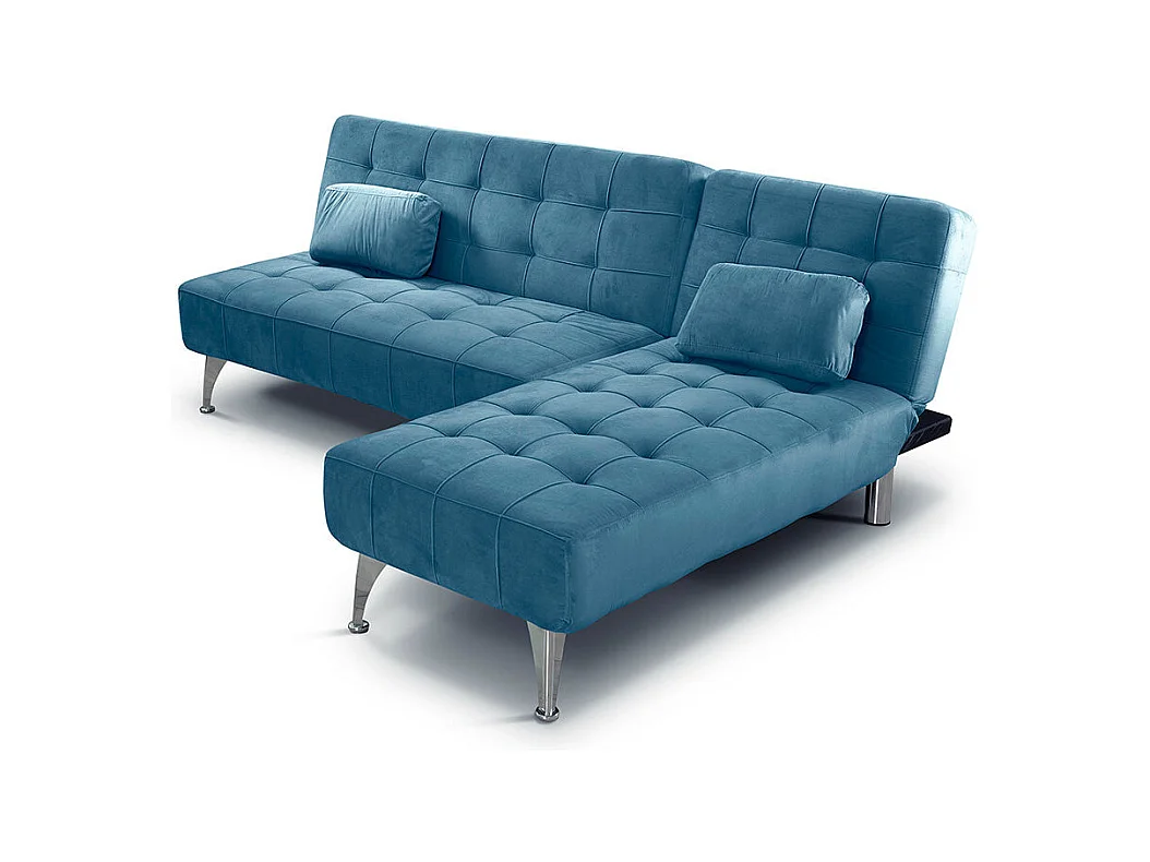 Sofá-Cama Chaise Longue Keren XS 198cm Azul