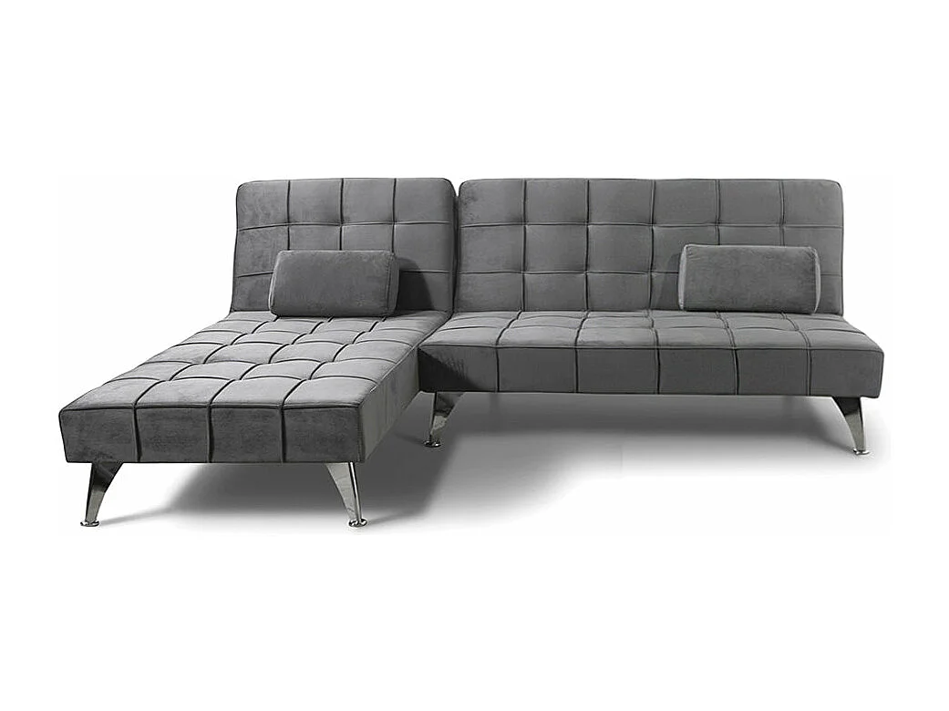 Sofá-Cama Chaise Longue Keren XS 198cm Cinza