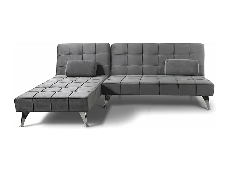 Sofá-Cama Chaise Longue Keren XS 198cm Cinza