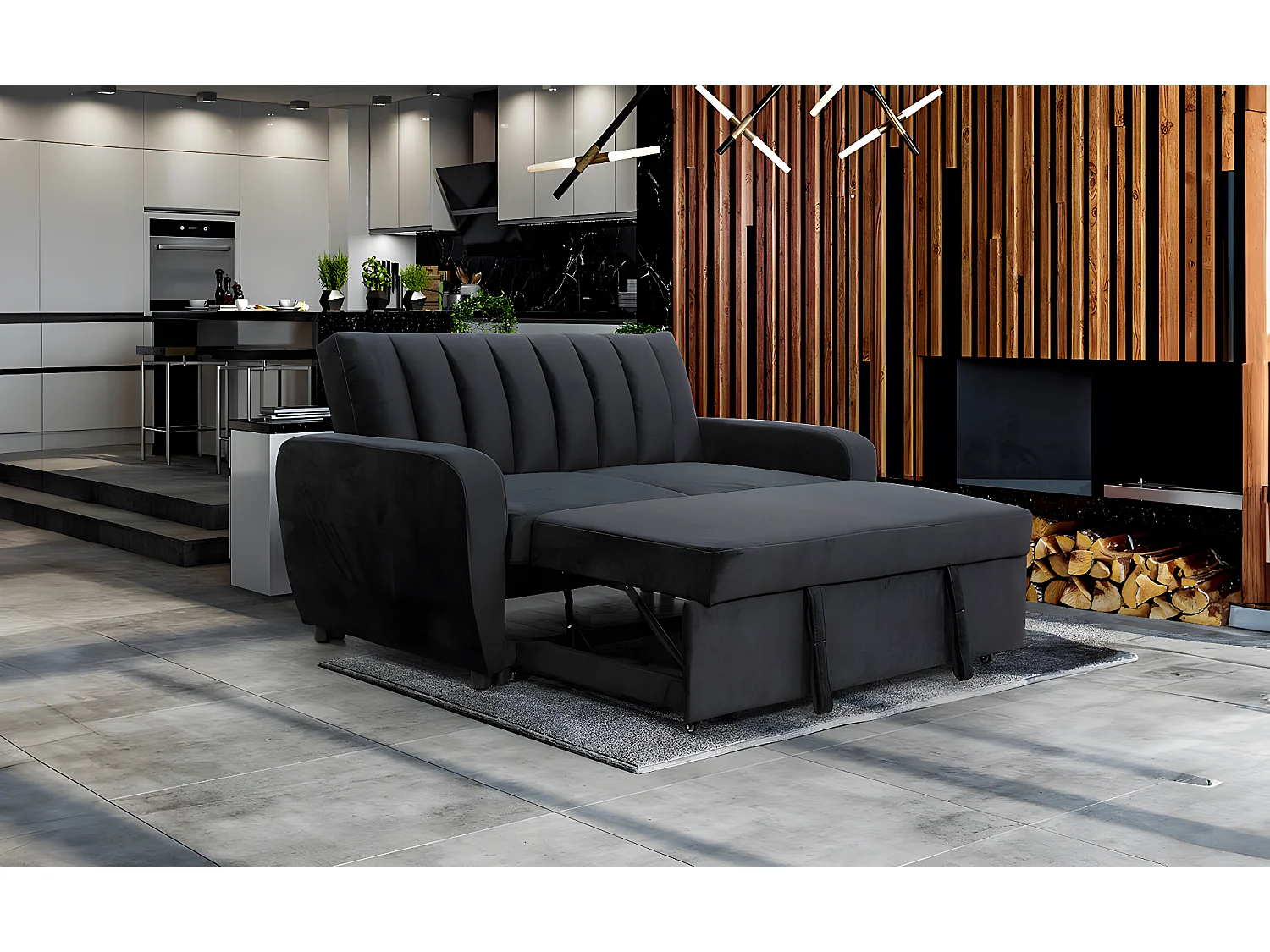 Sofa Cama de Matrimonio Berlin 155cm