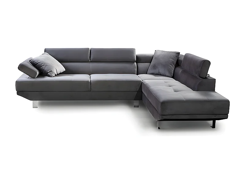Sofa Rinconera Chaise Longue Executive 262cm Gris, Chaise Derecho