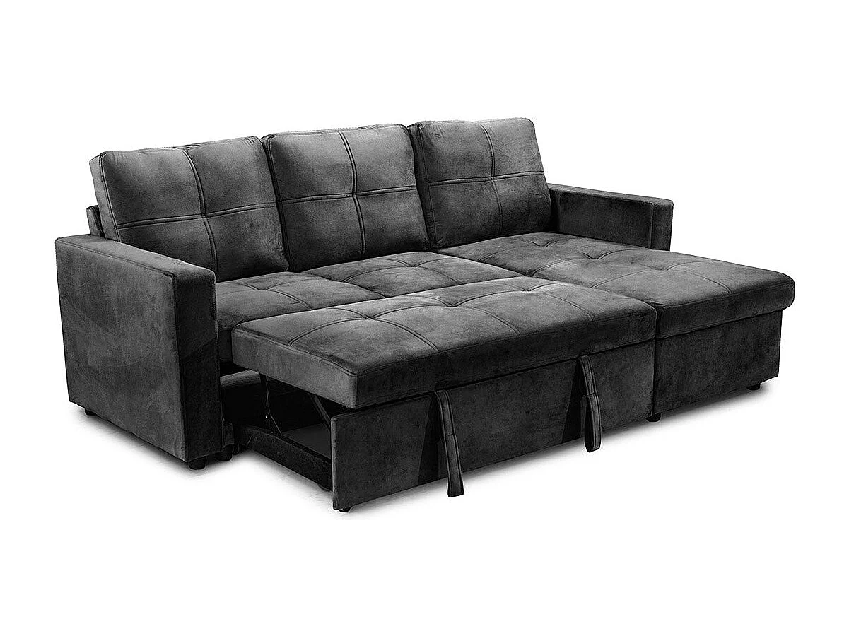 Sofá-Cama Chaise Longue Pau 215cm Azul