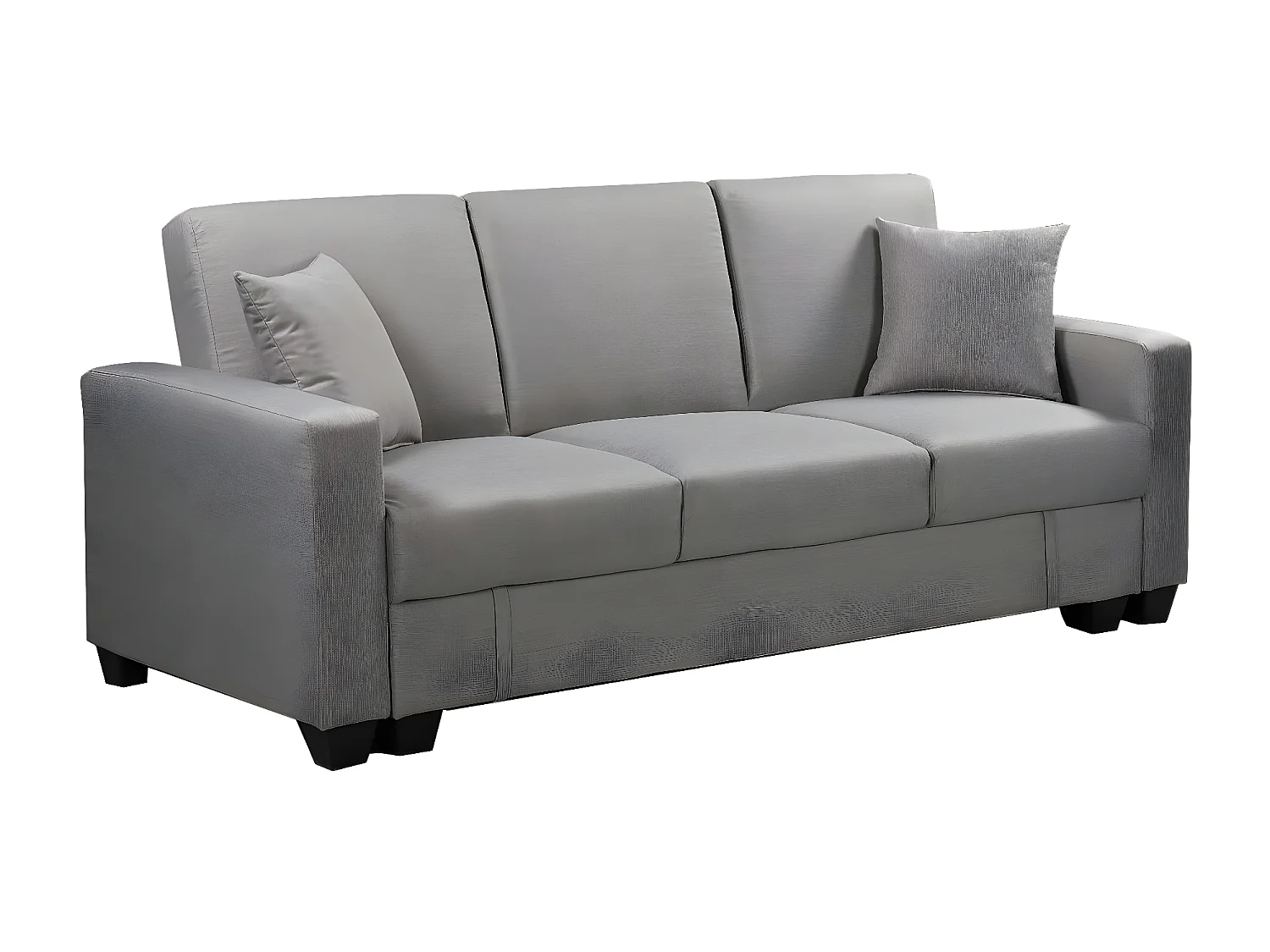 Sofa Cama Keyla con Arcon, 210cm Gris