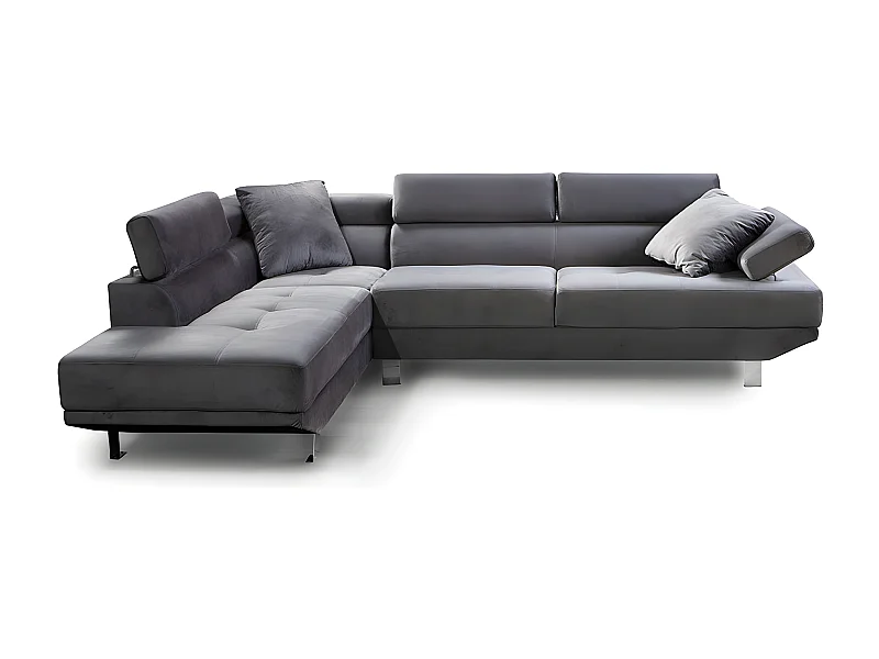 Sofa Rinconera Chaise Longue Executive 262cm Gris, Chaise Izquierdo