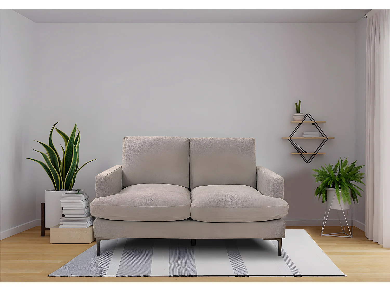 Sofa 2 Plazas Moretti 140cm