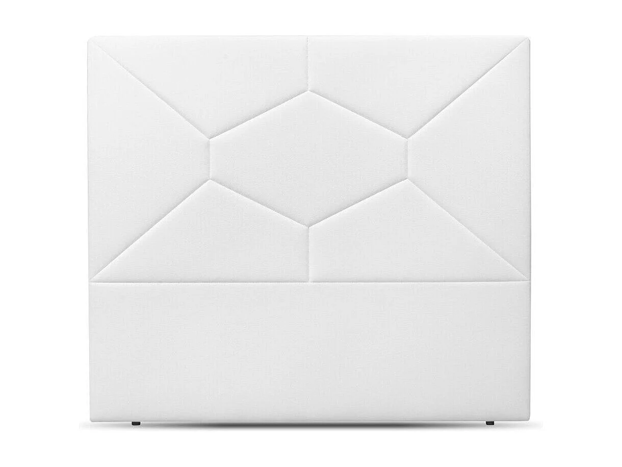 Timbu. Cabecero de Cama. Polipiel. Alto: 130 cm (para 135 o 150) Blanco 150x130 cm