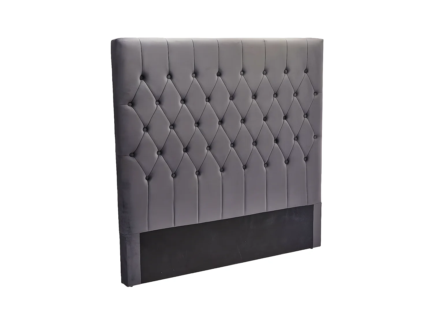 Cabecero de Cama Capitone en Terciopelo 135cm