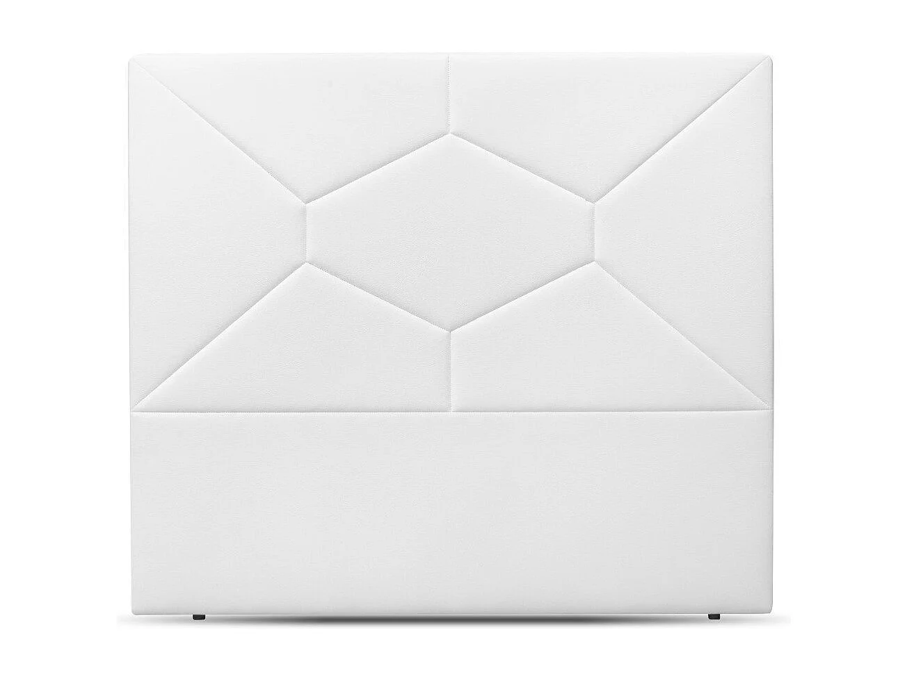 Timbu. Cabecero de Cama. Polipiel. Alto: 130 cm (para 135 o 150) Negro 150x130 cm