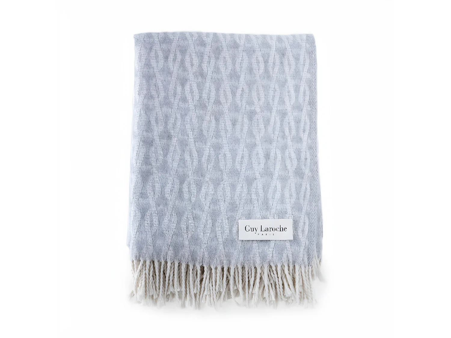 Plaid gris 130x170 cm VIENNE