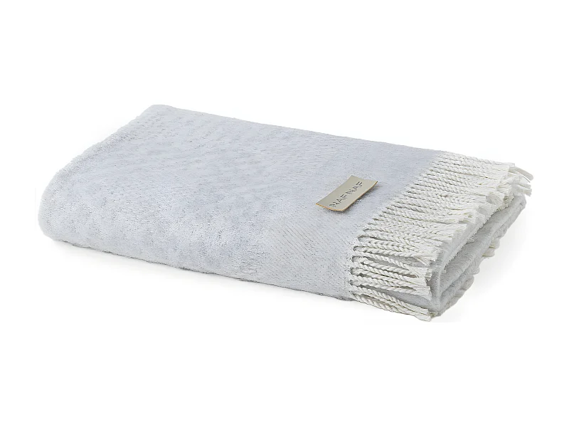 Plaid gris 130x170 cm VOLTAIRE