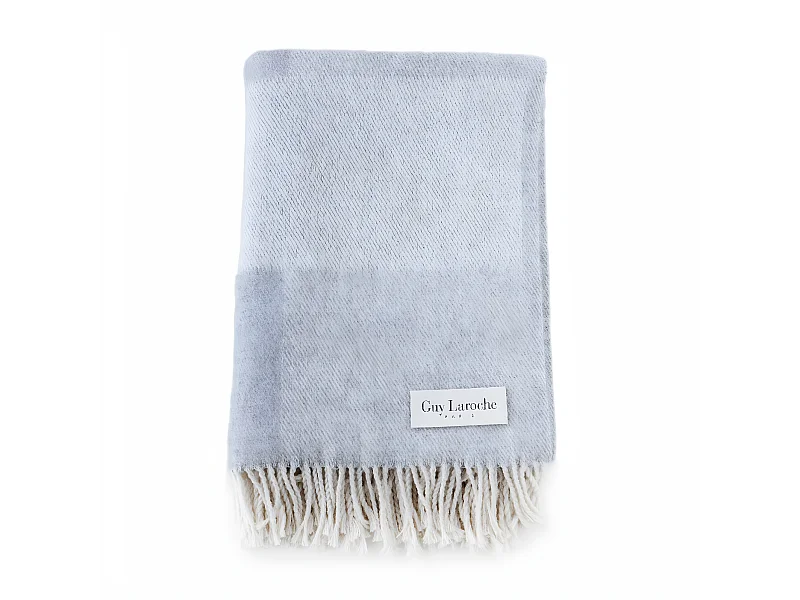 Plaid gris 130x170 cm BOLOGNE