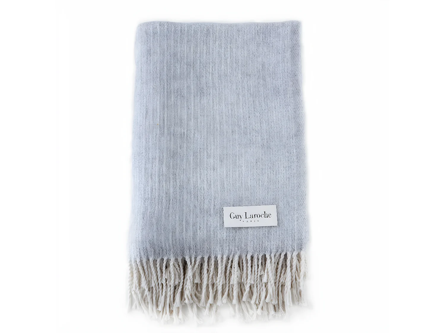 Plaid gris 130x170 cm LIMOGES