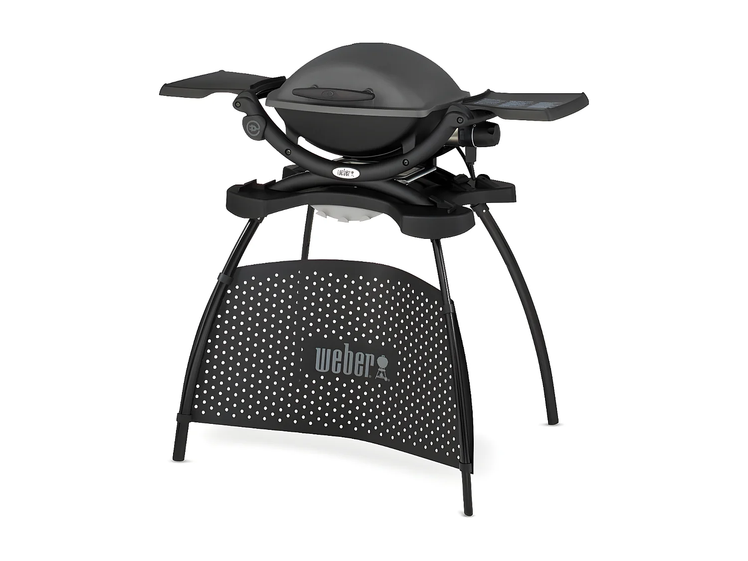 Weber Barbecue électrique sur pieds 2200w gris foncé - q1400stand
