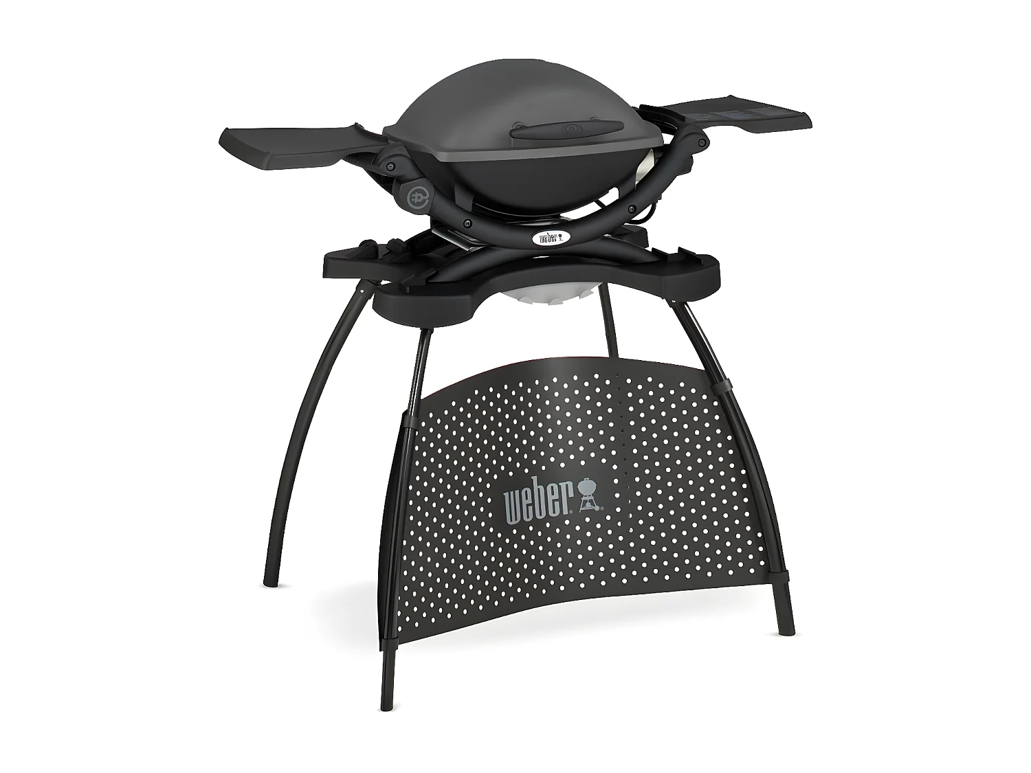 Weber Barbecue électrique sur pieds 2200w gris foncé - q1400stand