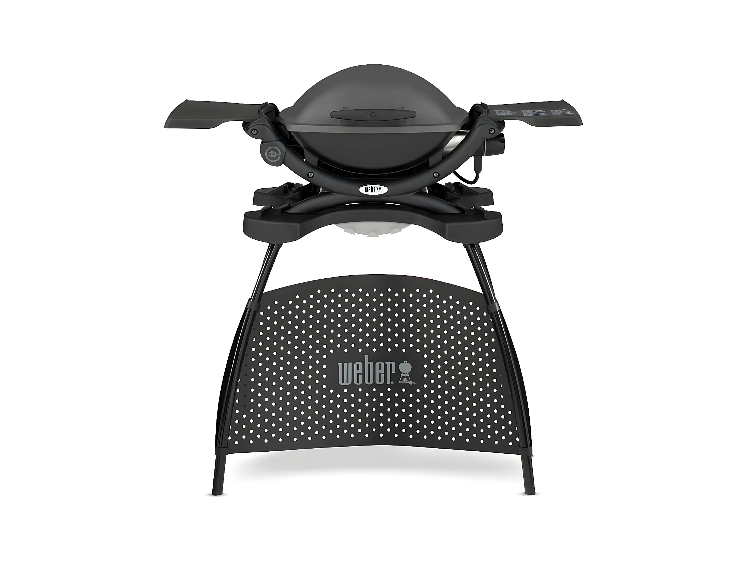 Barbecue elettrico Weber Q1400STAND 2200W Grigio Scuro - Design Originale e Pratico