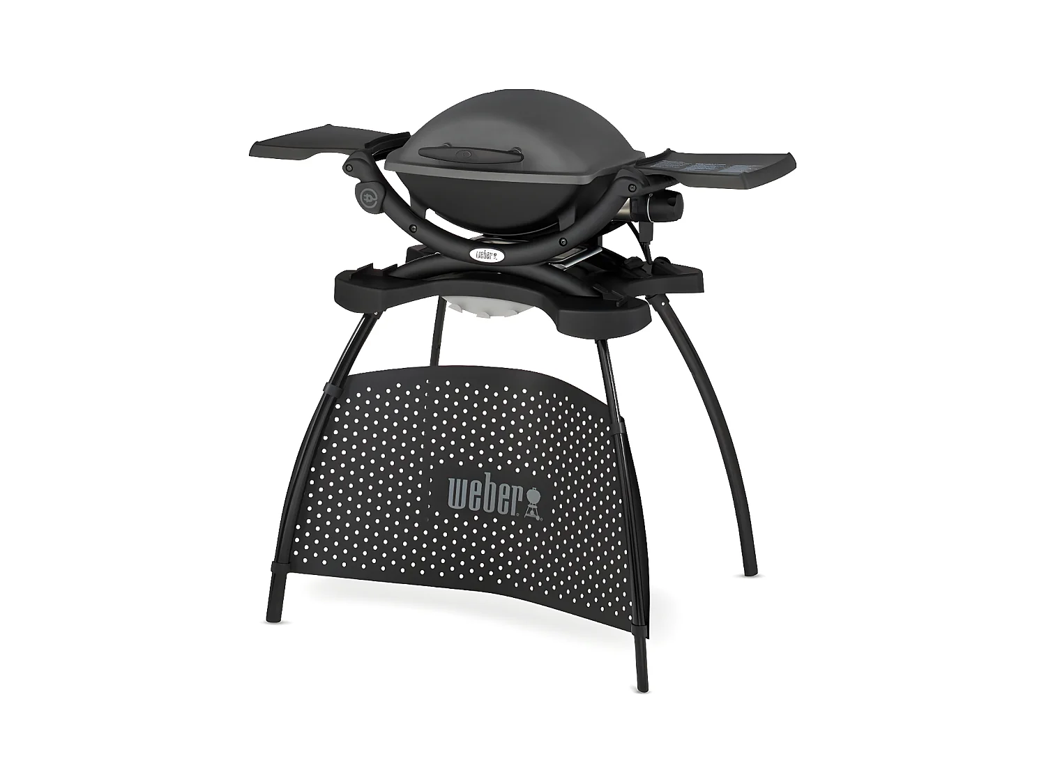 Weber Barbecue électrique sur pieds 2200w gris foncé - q1400stand