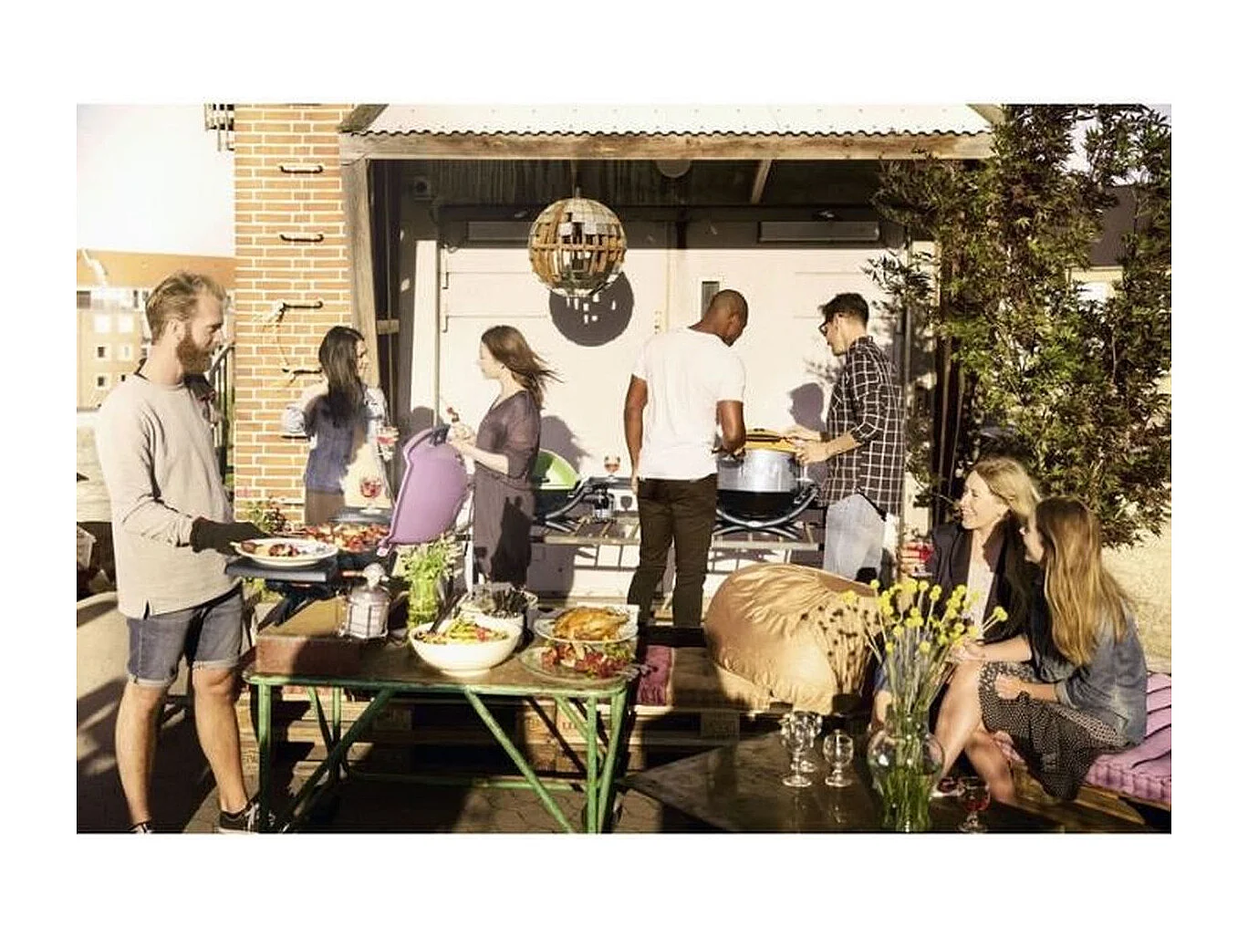 Barbacoa eléctrica Weber Q1400STAND 2200W Gris Oscuro - Diseño Original y Práctico