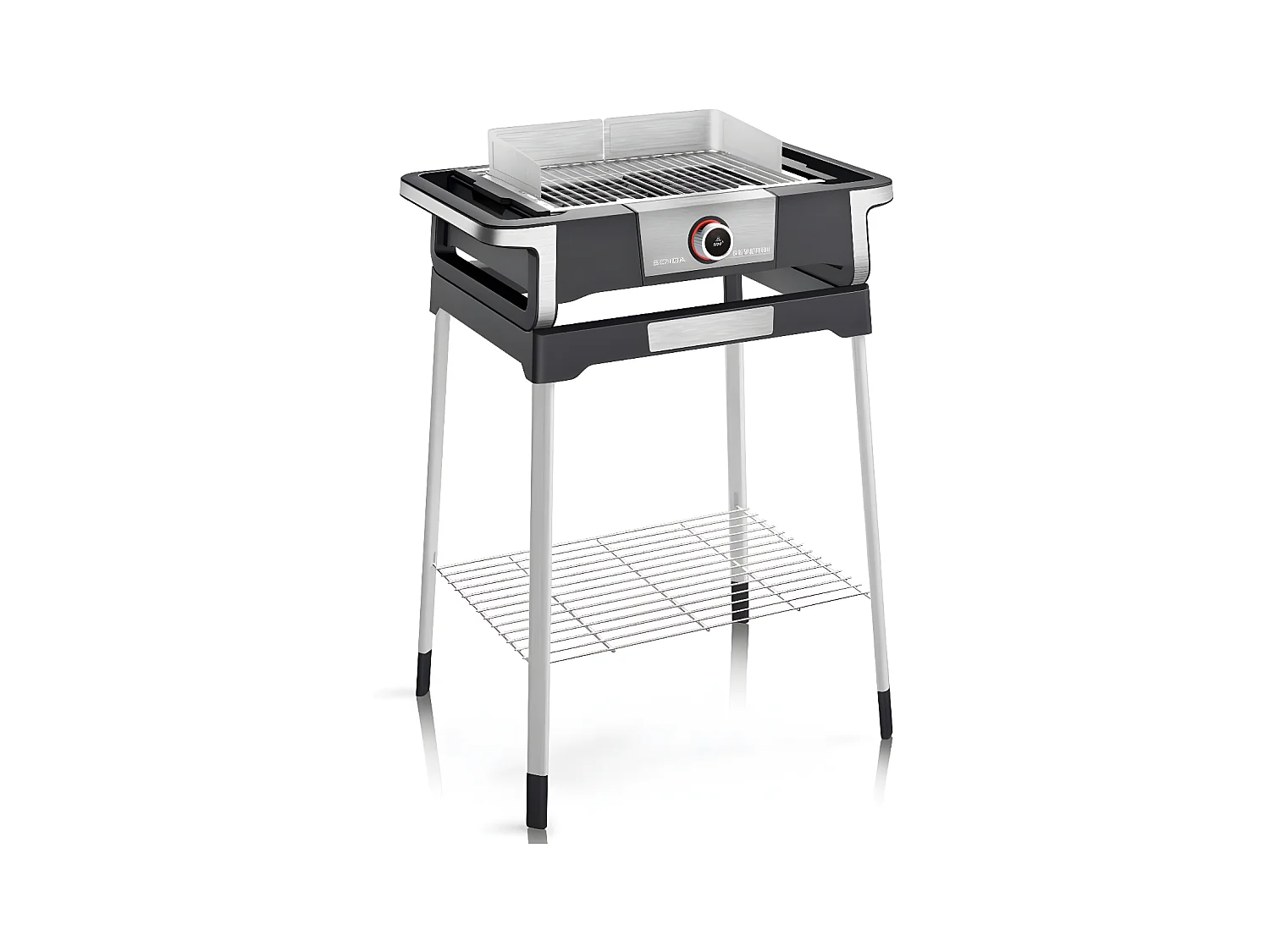 Severin Barbecue électrique sur pieds 3000w noir/inox - pg8118