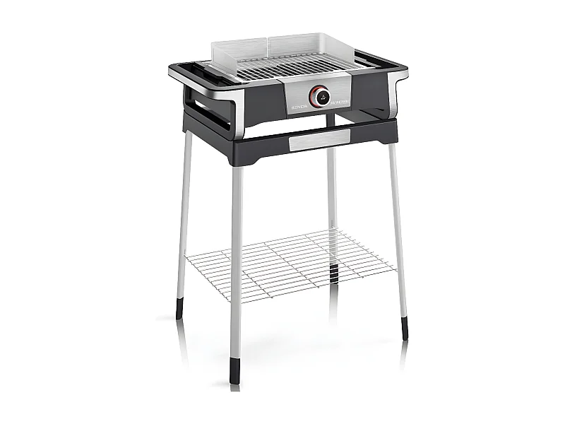 Severin Barbecue électrique sur pieds 3000w noir/inox - pg8118