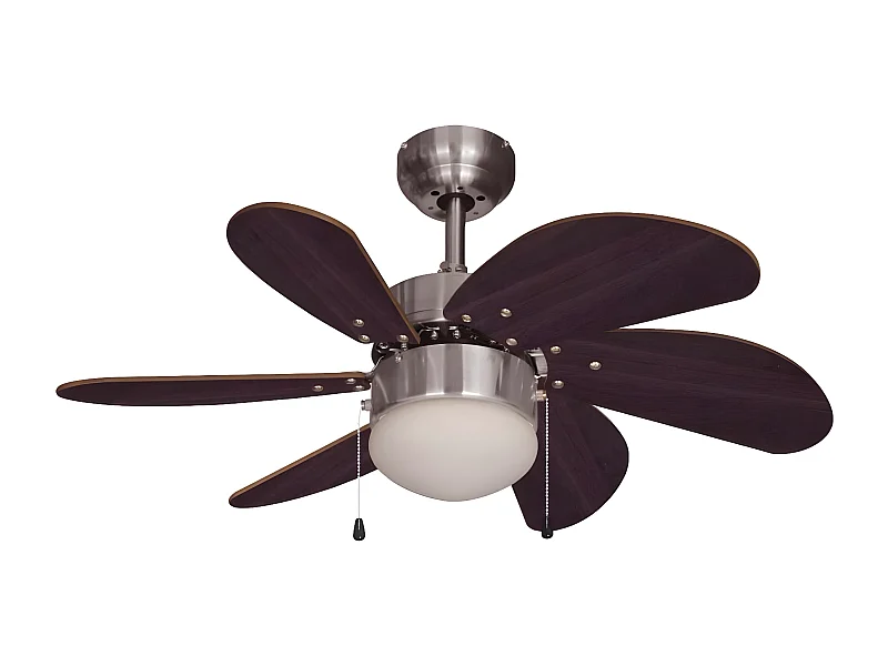 Bestron Ventilateur de plafond 75cm avec lampe - DC30BC