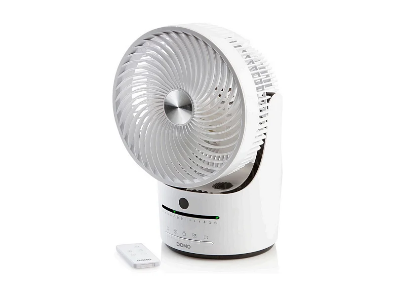 Domo Ventilateur de table 20cm 45w 3 vitesses blanc - DO8148