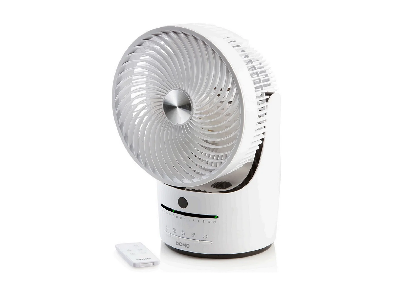 Domo Ventilateur de table 20cm 45w 3 vitesses blanc - DO8148