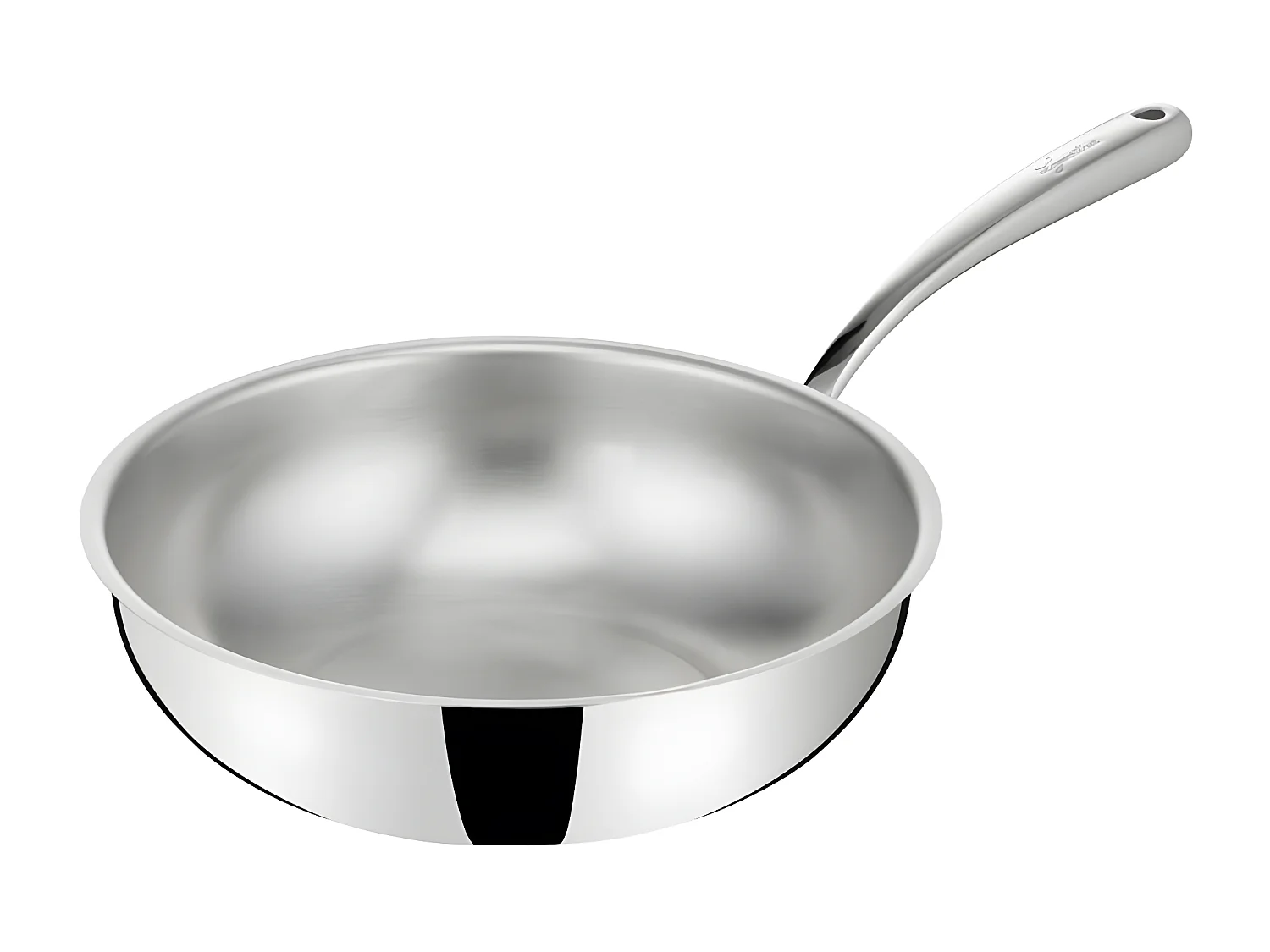 Lagostina Poêle wok inox 26cm avec couvercle - 011204042026
