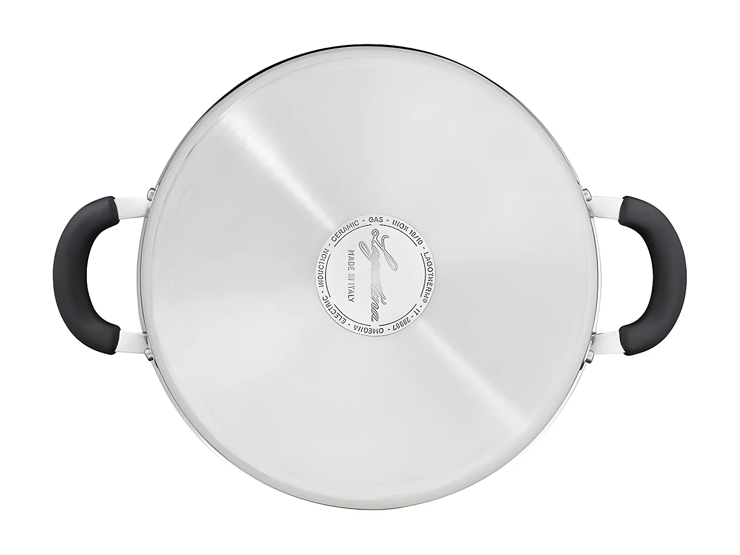 Lagostina Marmite inox 20 cm + couvercle - 12896020520