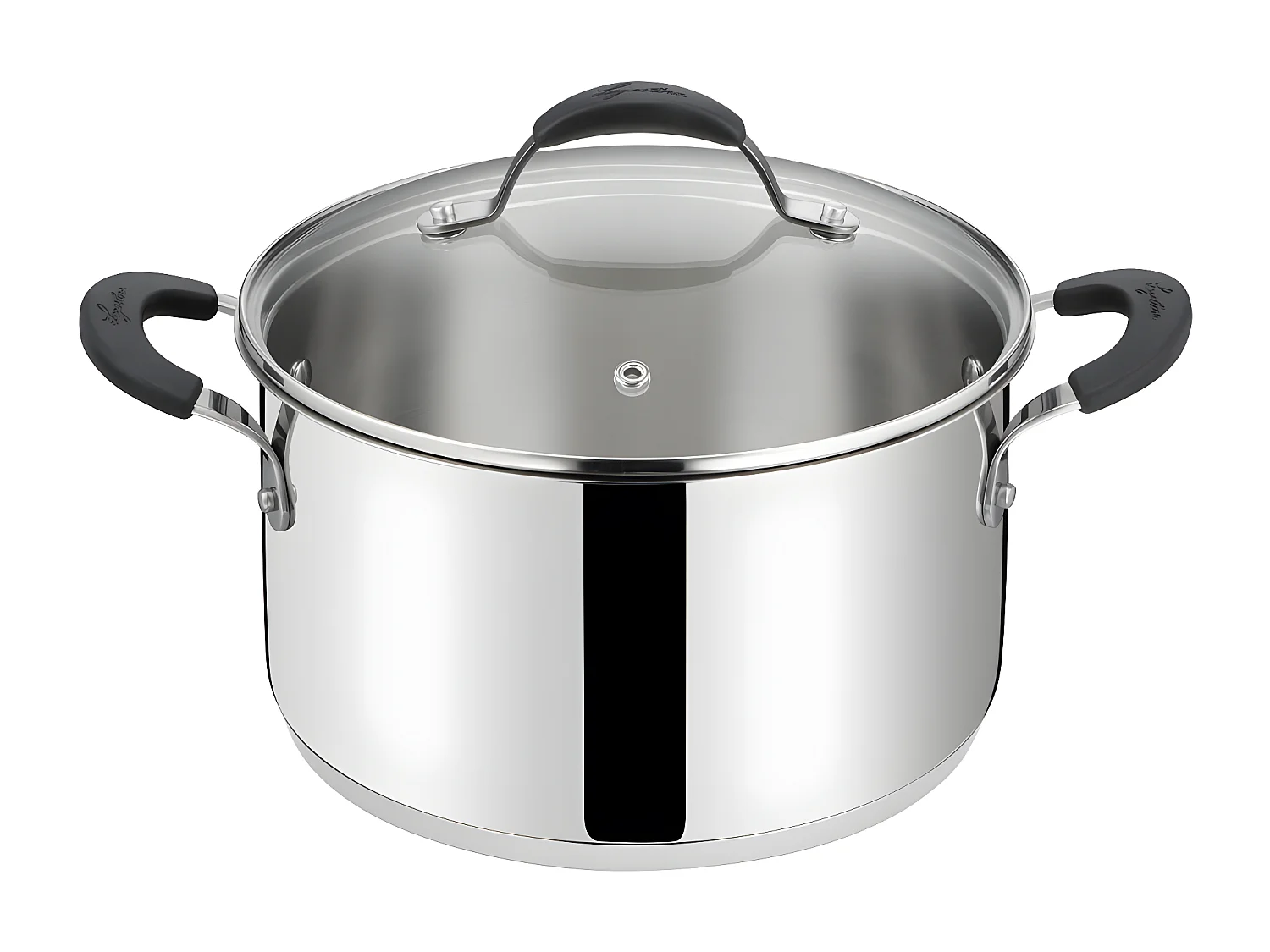 Lagostina Faitout inox 24cm avec couvercle - 12896031624