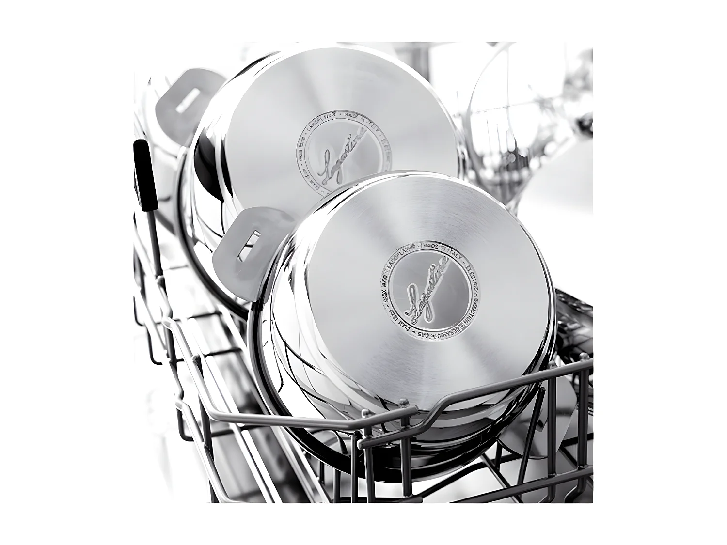 Lagostina Marmite inox 26 cm + couvercle - 12138020526