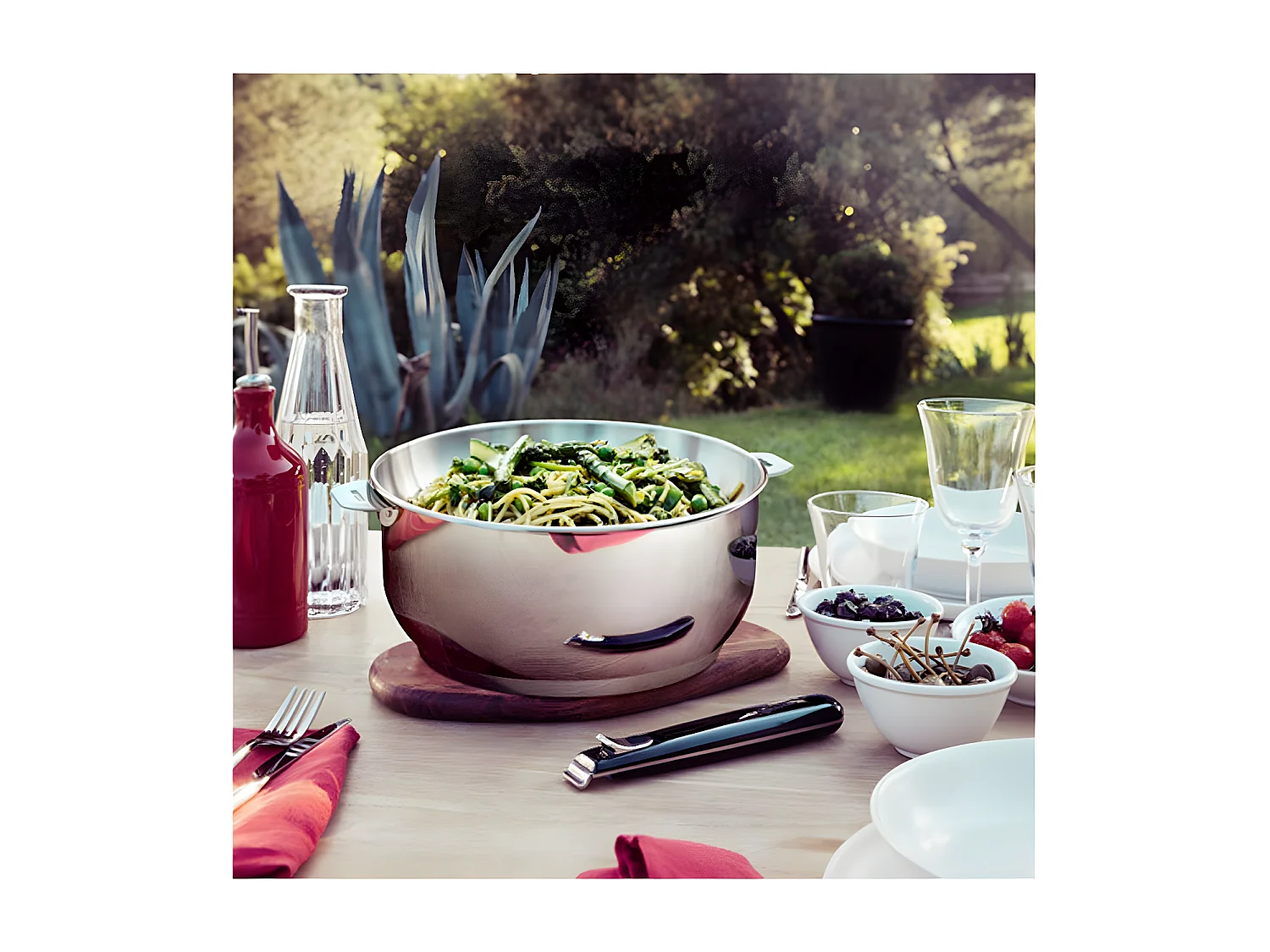 Lagostina Marmite inox 26 cm + couvercle - 12138020526